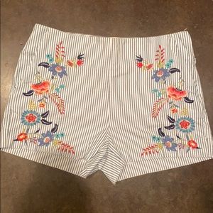 Loft high waisted summer shorts